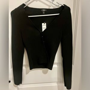 Express Body Contour Cropped Cardigan Sweater Size Small